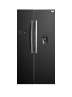 Russell Hobbs Rh90Ff176B-Wd 176Cm High 90Cm Wide American-Style Fridge Freezer With Water Dispenser
